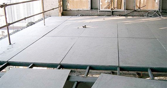 山西水泥板厂家为您分享：LOFT钢结构楼板的安装过程